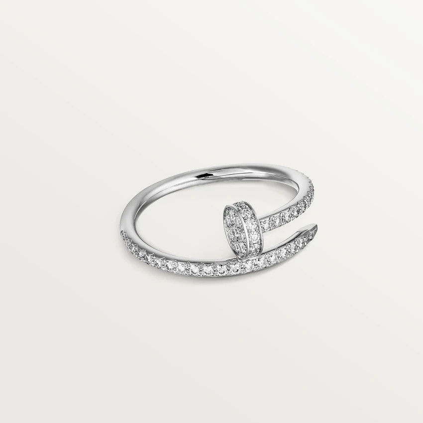 [Glow Muse]JUSTE RING 1.8MM SILVER DIAMONDS