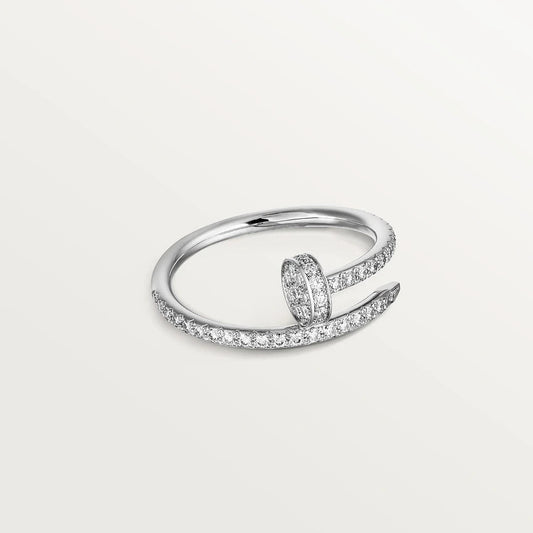 [Glow Muse]JUSTE RING 1.8MM SILVER DIAMONDS